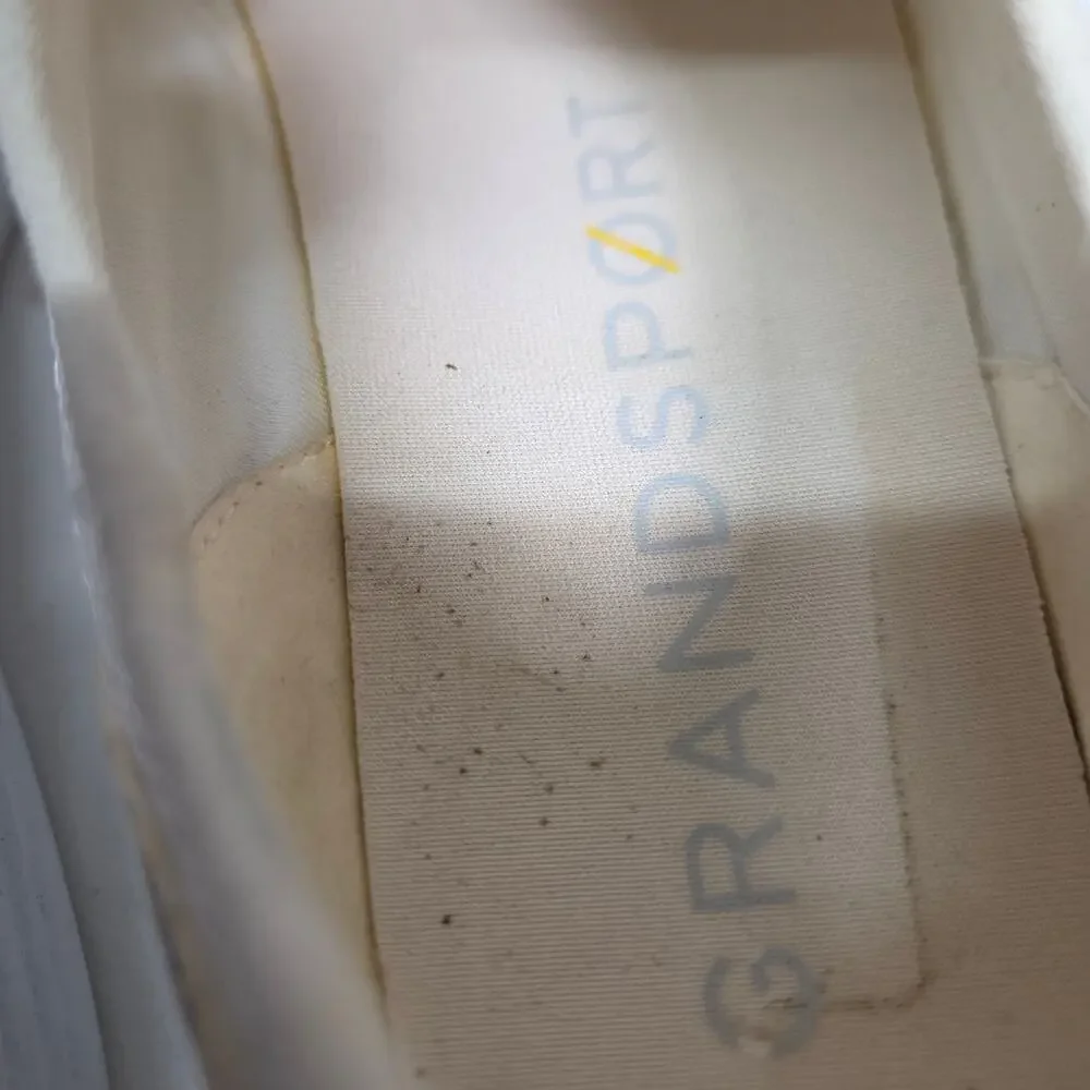 Cole Haan GrandSport Journey Knit Sneakers Ivory Snake Print Womens 10B NWOT